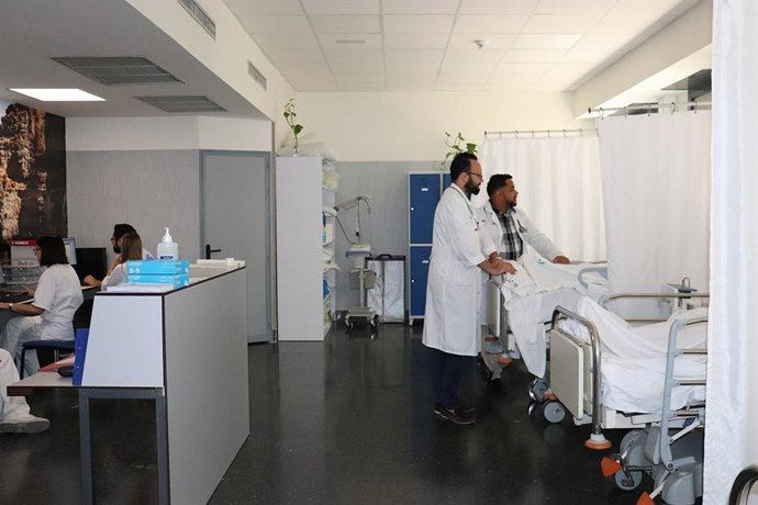 Unidad de Ictus del hospital Juan Ramón Jiménez.