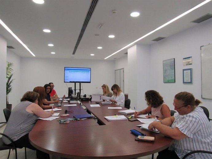 Componentes de la mesa que acordó las bases reguladoras del concurso