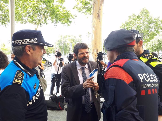 El teniente de alcalde de Prevención y Seguridad de Barcelona, Albert Batlle