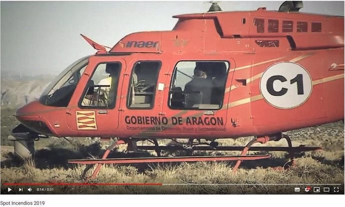 Helicóptero de extinción de incendios