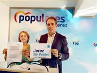 El PP de Jerez iniciará una campaña de recogida de firmas para rechazar el posible pago por circular en autovías