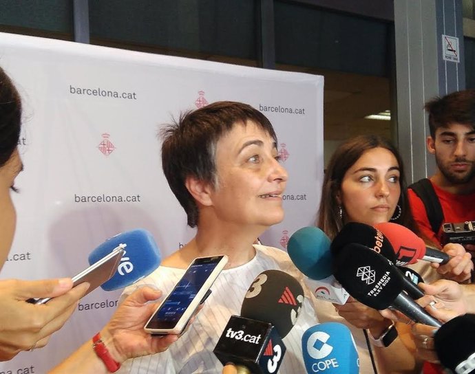 La concejal de Movilidad de Barcelona, Rosa Alarcón