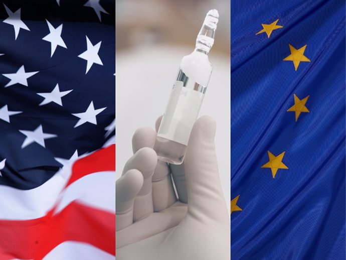 Diferencia en aprobaciones de fármacos entre la Unión Europea y Estados Unidos, según un informe de la EMA y la FDA