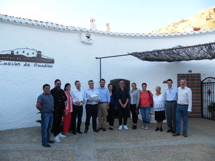 Visita de representantes mexicanos a Guadix