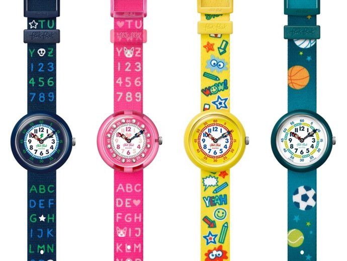 Relojes para la vuelta al cole de la marca 'Flik Flak'