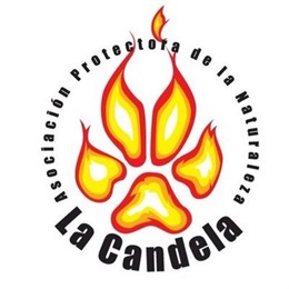 Logo de la asociación protectora de la naturaleza 'La Candela', el cual se encuentra en La Puebla del Río (Sevilla)