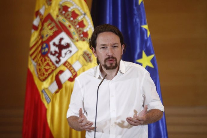 El secretari general d'Unides Podem, Pablo Iglesias