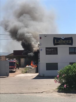 Patatas Lahera sufre un nuevo incendio, esta vez sin daños importantes