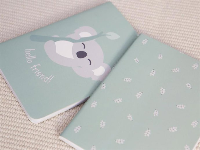 Libreta con la ilustración de un koala de la marca 'Muy mucho'