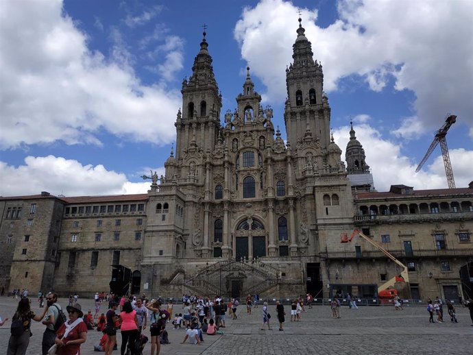 Imagen de la Catedral de Santiago de Compostela.
