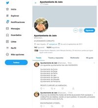 Hackean con amenazas de muerte al alcalde la cuenta de Twitter del Ayuntamiento de Jaén