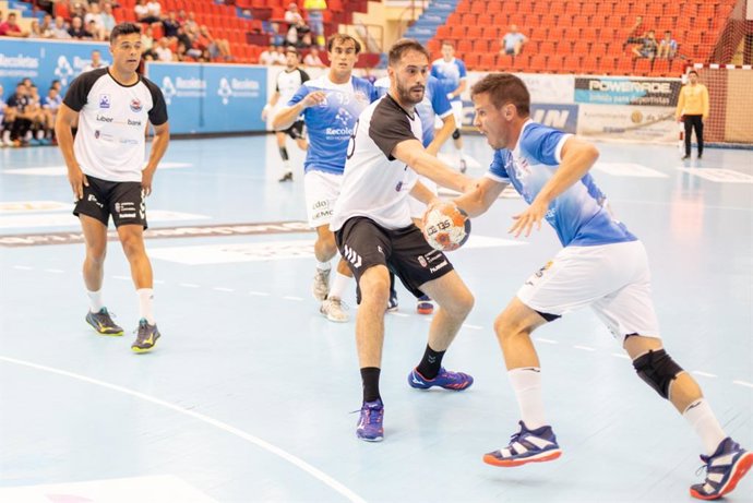 Miguel Camino, en un partido con el Recoletas Atlético Valladolid.