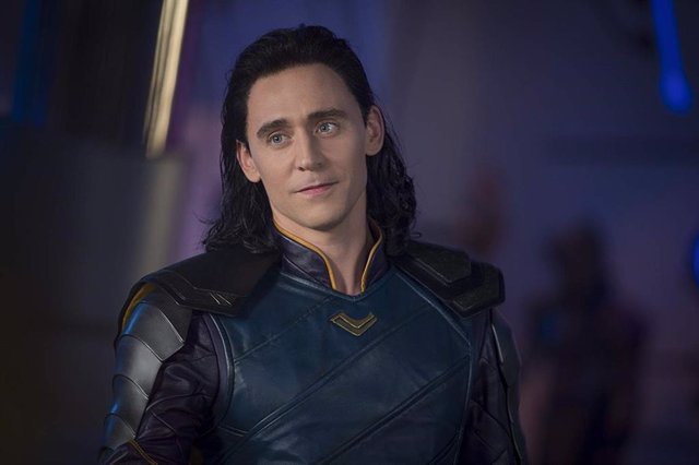 Tom Hiddleston como Loki en Thor: Ragnarok