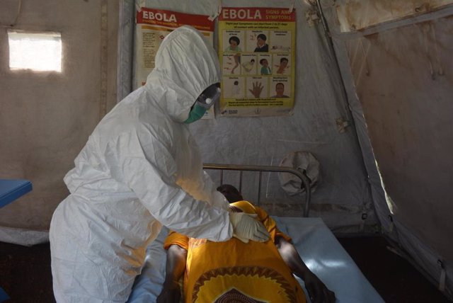 Jackline trabaja como enfermera en la prevención del ébola en Sudán del Sur