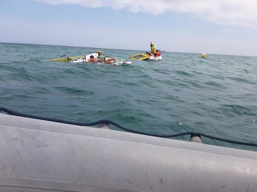 Rescate en playa alicantina