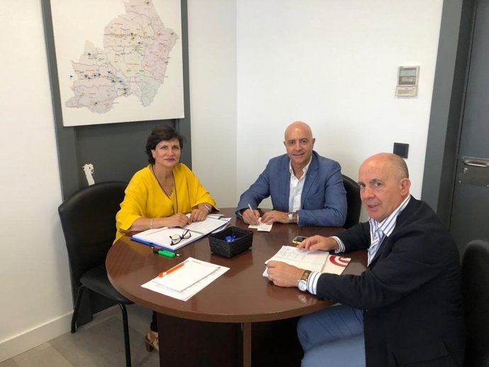 Carmen Navarro junto a Diego Martínez Cano