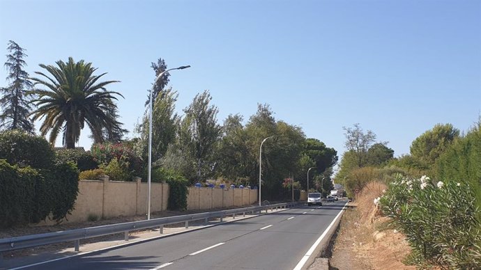 Carretera Espartinas Villanueva del Ariscal