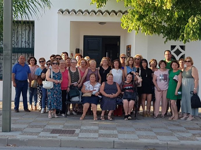 Carmen Collado con la Federación Sol Rural