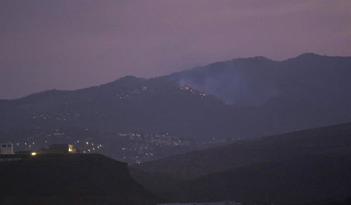 Segunda jornada del incendio de Gran Canaria