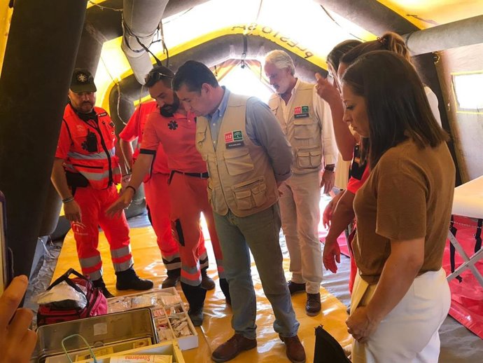 Visita al dispositivo desplegado por el Plan Venida.