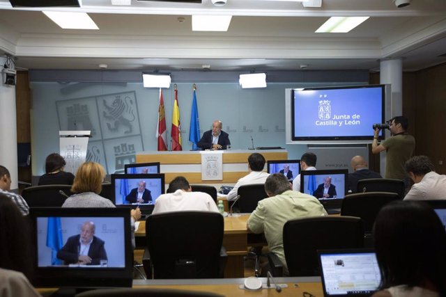 Francisco Igea comparece para explicar las deliberaciones del Consejo de Gobierno.