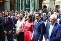 Casado afirma que Garrido va a hacer "una gran labor" y que los consejeros de Cs tendrán "el mismo apoyo" que los de PP