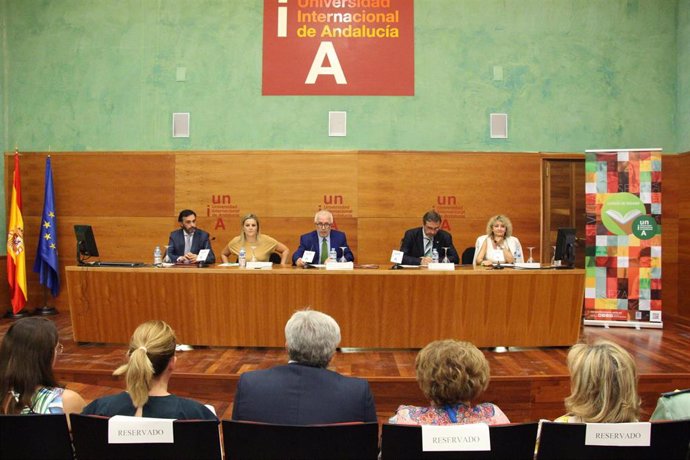 Acto inaugural de los cursos de verano de la UNIA en Baeza (Jaén)