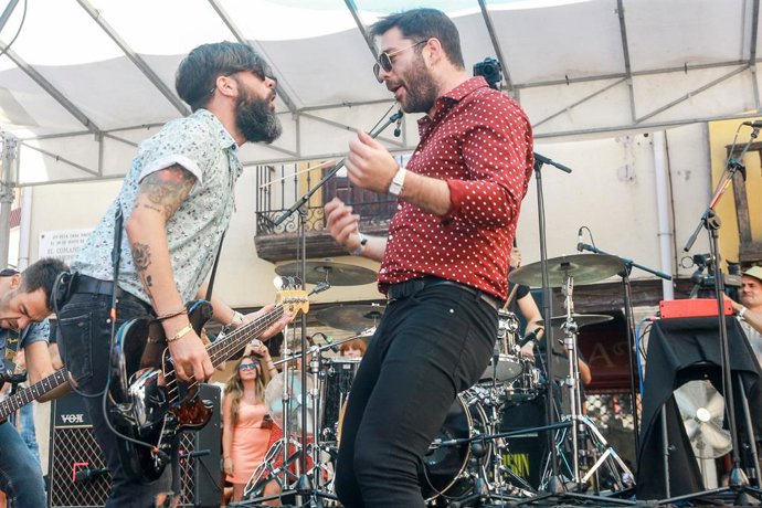 Viva Suecia en la cuarta jornada del festival de música Sonorama Ribera 2019 en Aranda de Duero