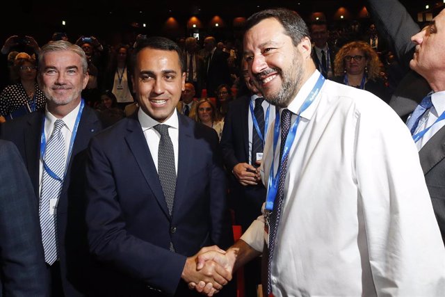 Luigi di Maio y Matteo Salvini