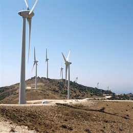 Parque eólico de Endesa en la provincia