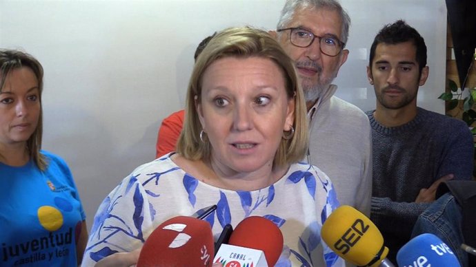 La consejera de Familia e Igualdad de Oportunidades de Castilla y León, Isabel Blanco.