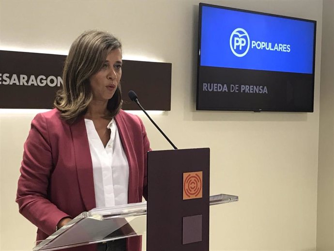 La portavoz adjunta del PP Aragón, Marian Orós.