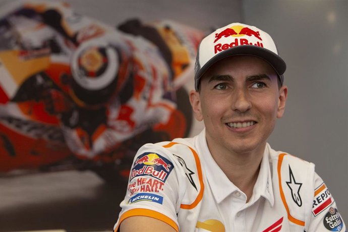 El piloto español de MotoGP Jorge Lorenzo (Repsol Honda)