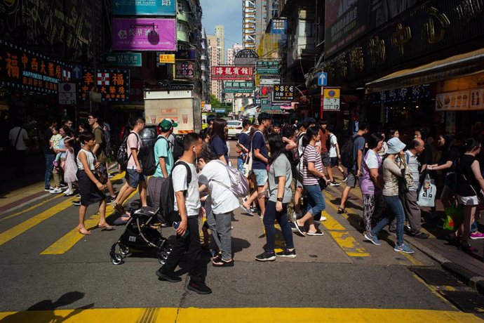 20 agosto 2019. Hong kong. Foto: Gregor Fischer/dpa