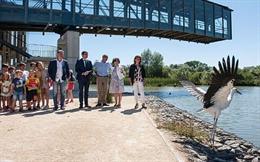 El Centro de interpretación de los humedales de Salburua, Ataria