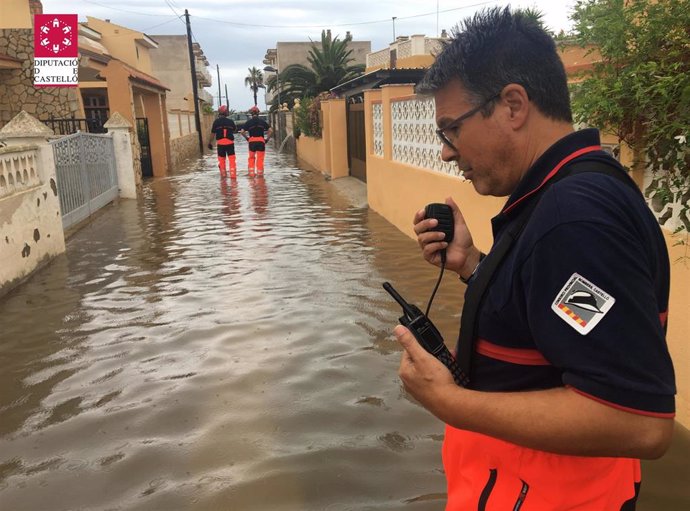 LLuvia en la provincia de Castellón