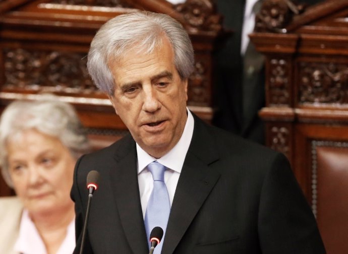 El presidente de Uruguay, Tabaré Vázquez