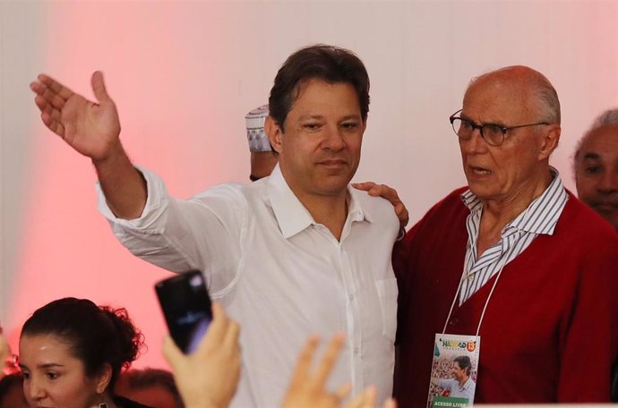 El excandidado presidencial brasileño Fernando Haddad