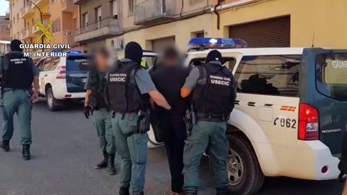 La Guardia Civil ha realizado la detención en Monzón.
