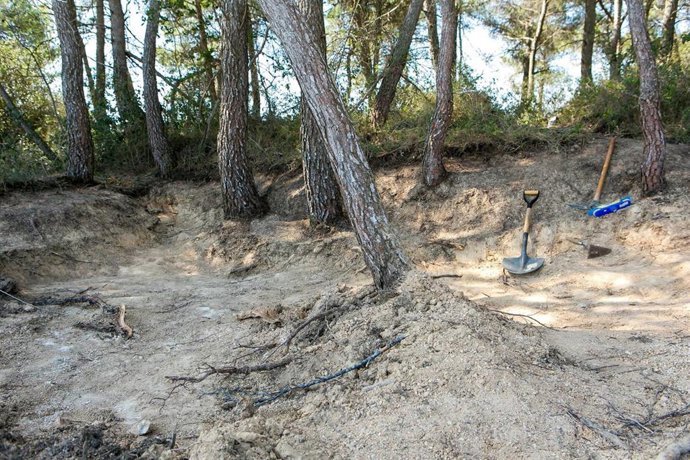 Apertura de fosas en la Terra Alta (Tarragona)