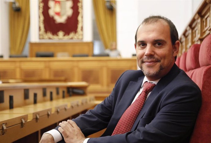 El presidente de las Cortes de C-LM, Pablo Bellido.