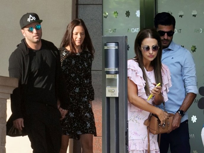 David Bustamante y Yana Olina / Paula Echevarría y Miguel Torres