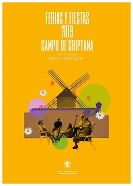 Cartel anunciador de las ferias de Criptana