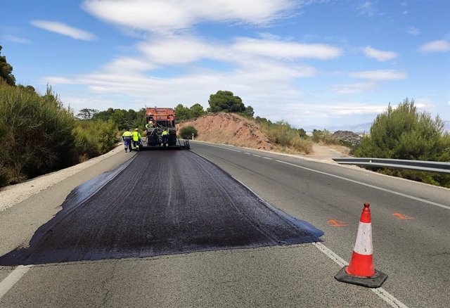 Trabajos de mejora en el firme de la A-401.
