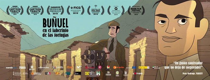 Banner de 'Buñuel en el laberinto de las tortugas'