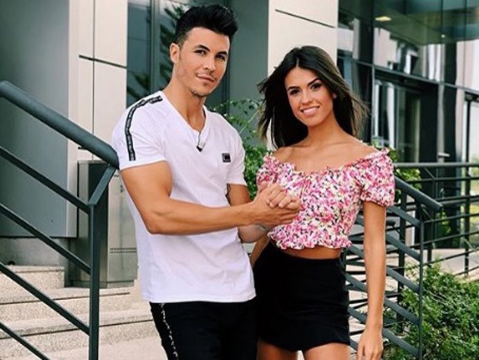 Kiko Jiménez y Sofía Suescun en las instalaciones de Telecinco