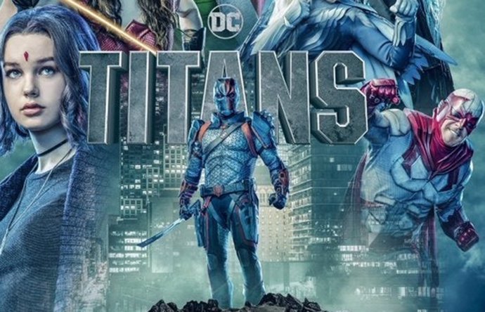 Póster de la 2 temporada de Titans, la serie de DC