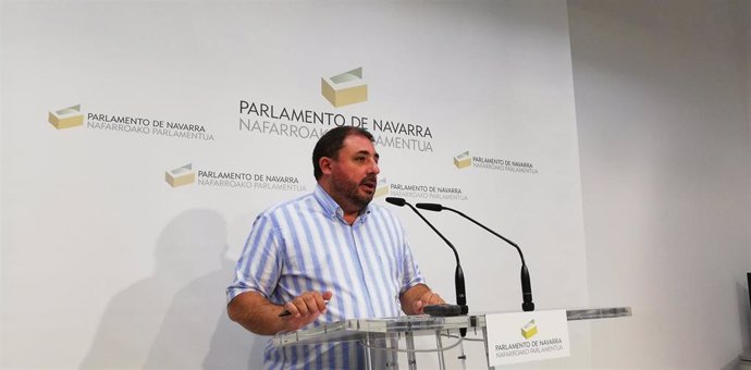 Unai Hualde, presidente del Parlamento de Navarra