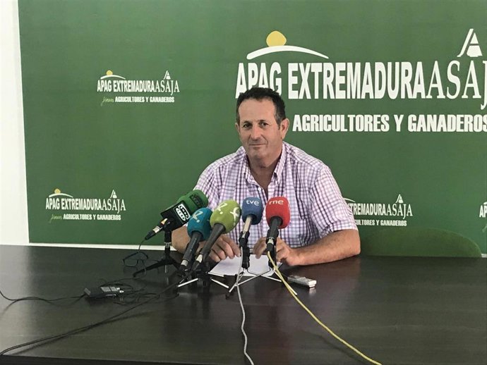 El presidente de APAG Extremadura Asaja, Juan Metidieri
