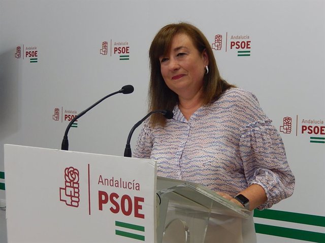 La portavoz de Igualdad del Grupo Socialista en el Parlamento de Andalucía, Soledad Pérez.